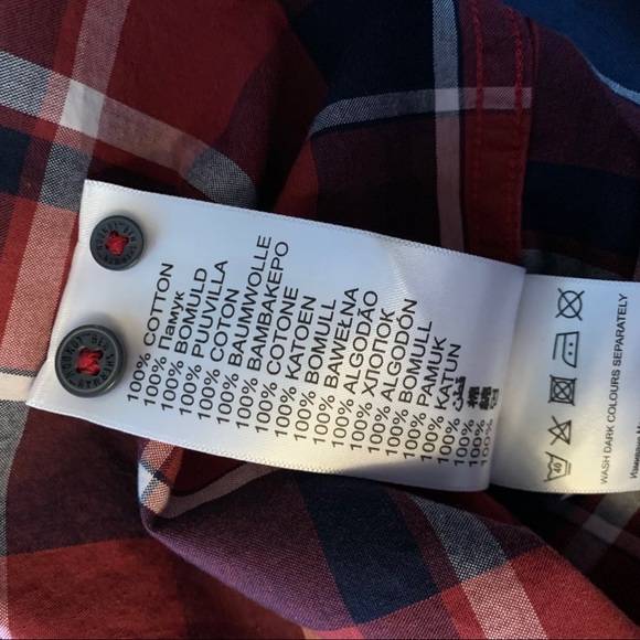 Ben Sherman Poplin Check Shirt - Picture 6 of 6